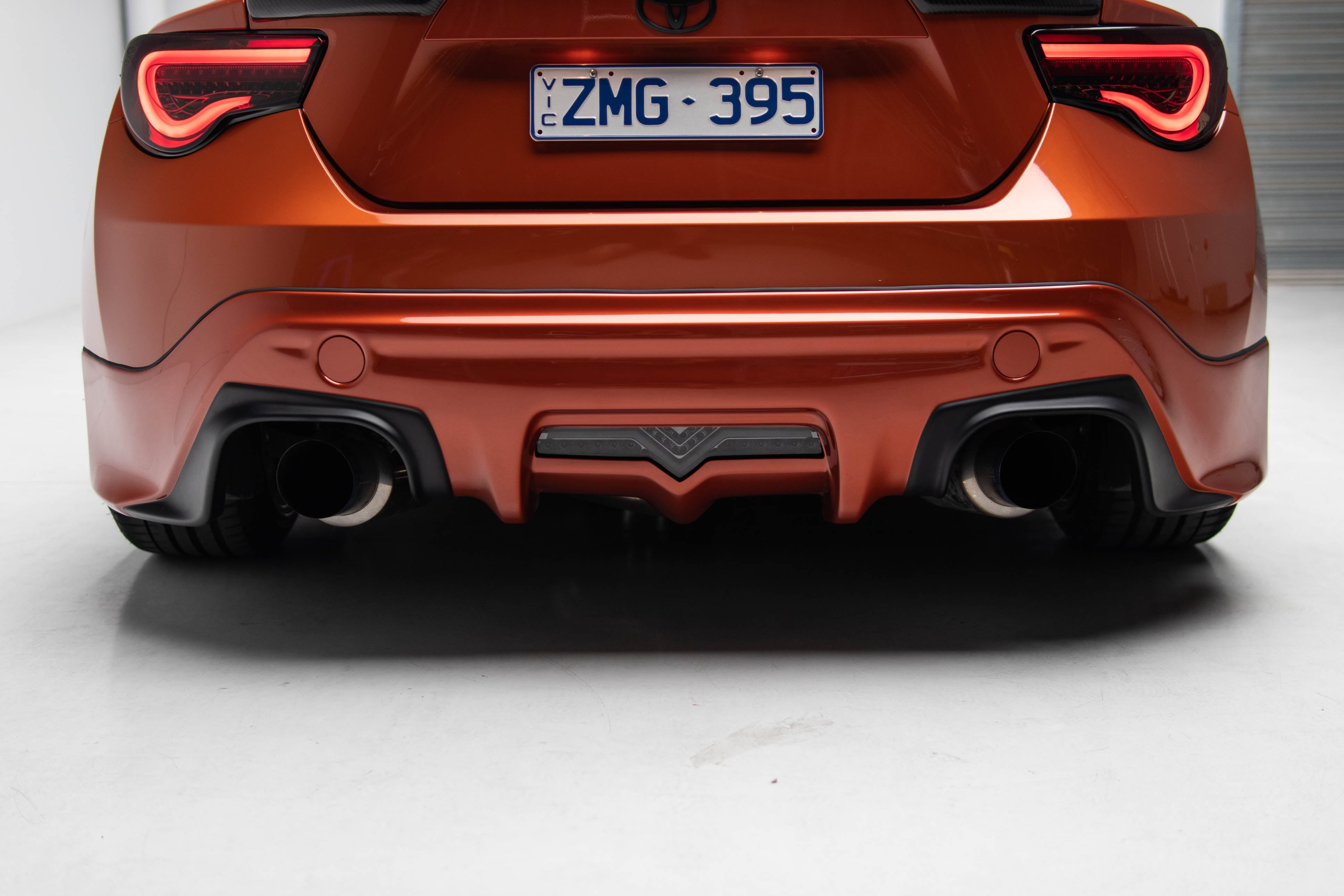 Zero Offset  TRD Style Rear Bumper Lip for 12-16 Toyota 86 (ZN6)/12-21 Subaru BRZ (ZC6) - MODE Auto Concepts