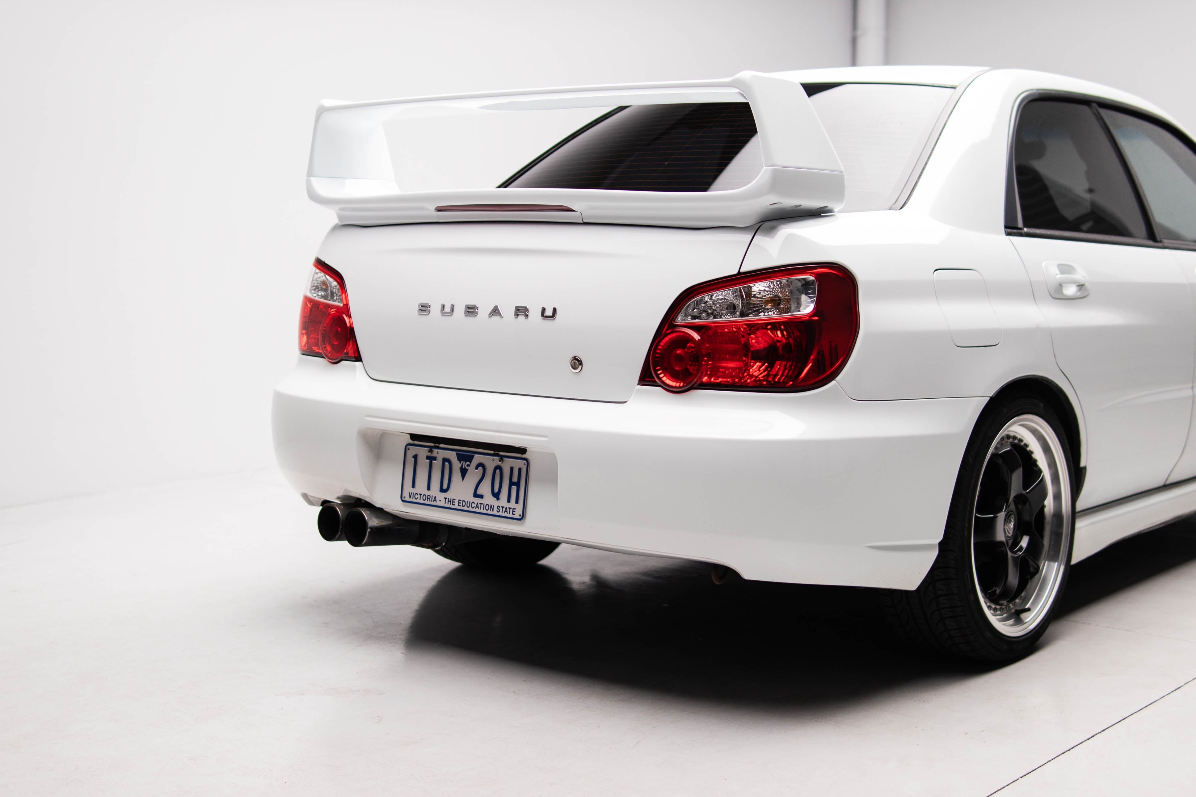 Zero Offset  STI Style Trunk Spoiler + Brake Light for 02-07 Subaru Impreza - MODE Auto Concepts