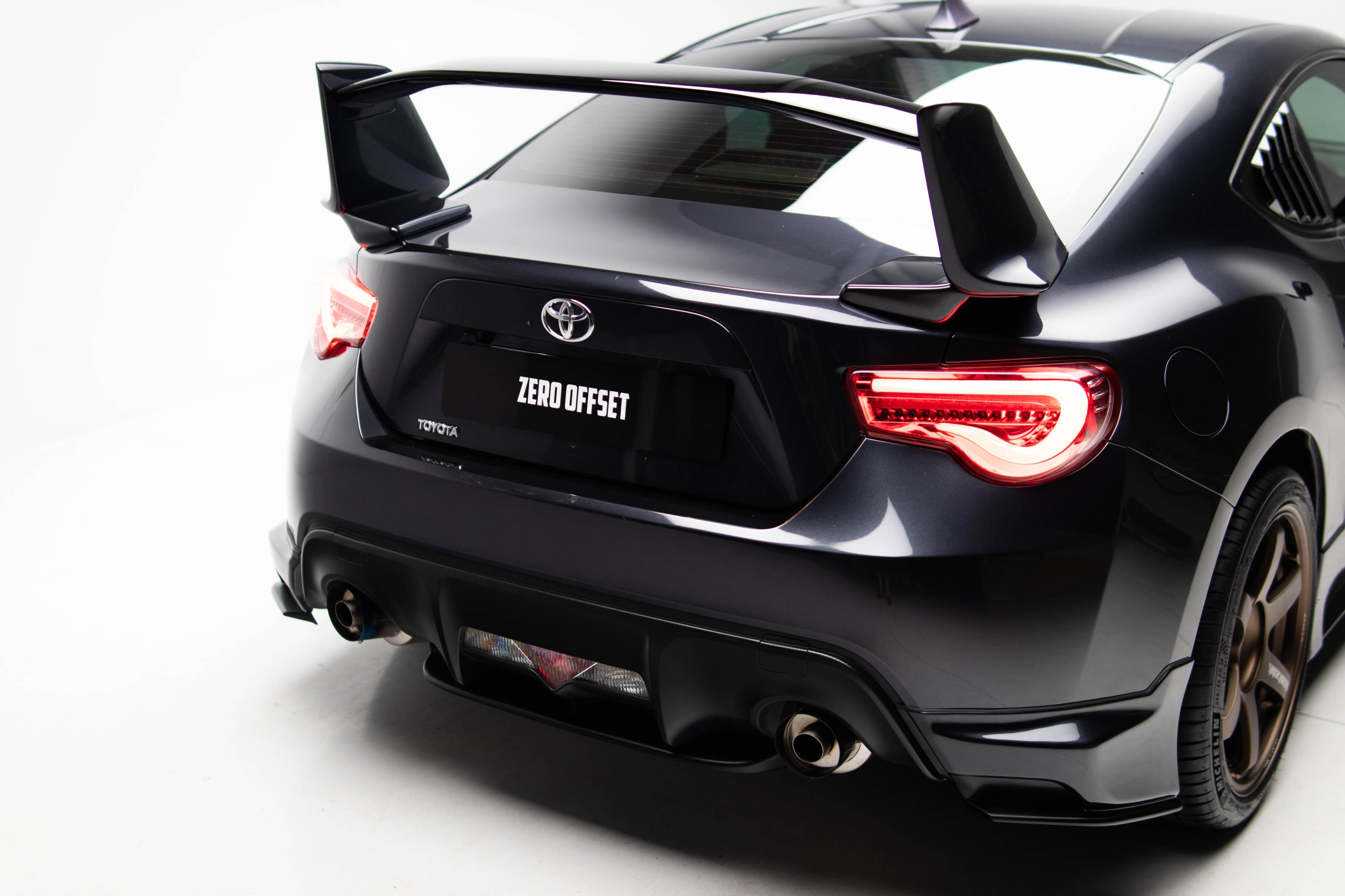 Zero Offset  Aero Nur Style Rear Pods for 12-16 Toyota 86 (ZN6)/12-21 Subaru BRZ (ZC6) - MODE Auto Concepts