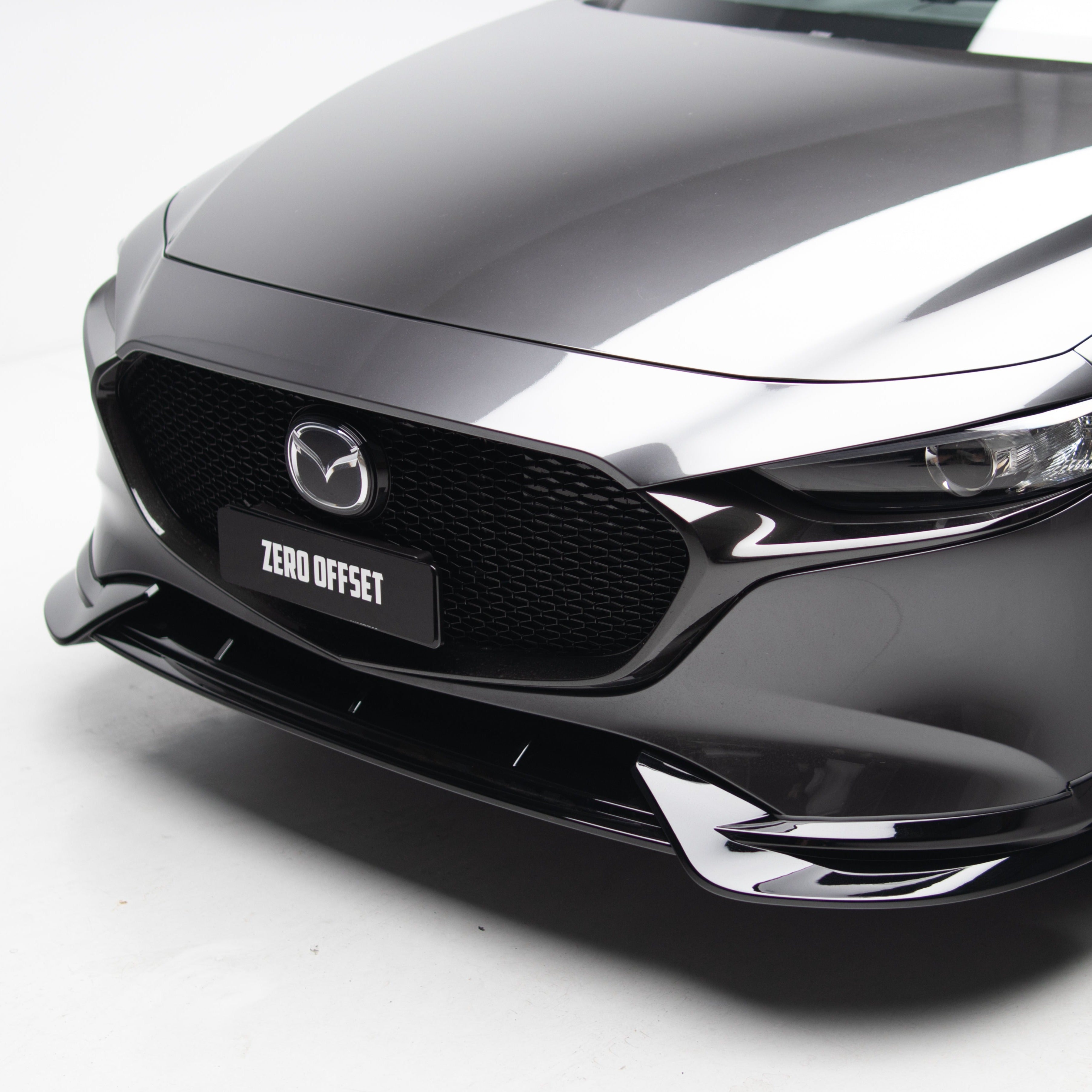 Zero Offset  T-Style Front Lip for 19+ Mazda 3 BP (Hatch) - MODE Auto Concepts