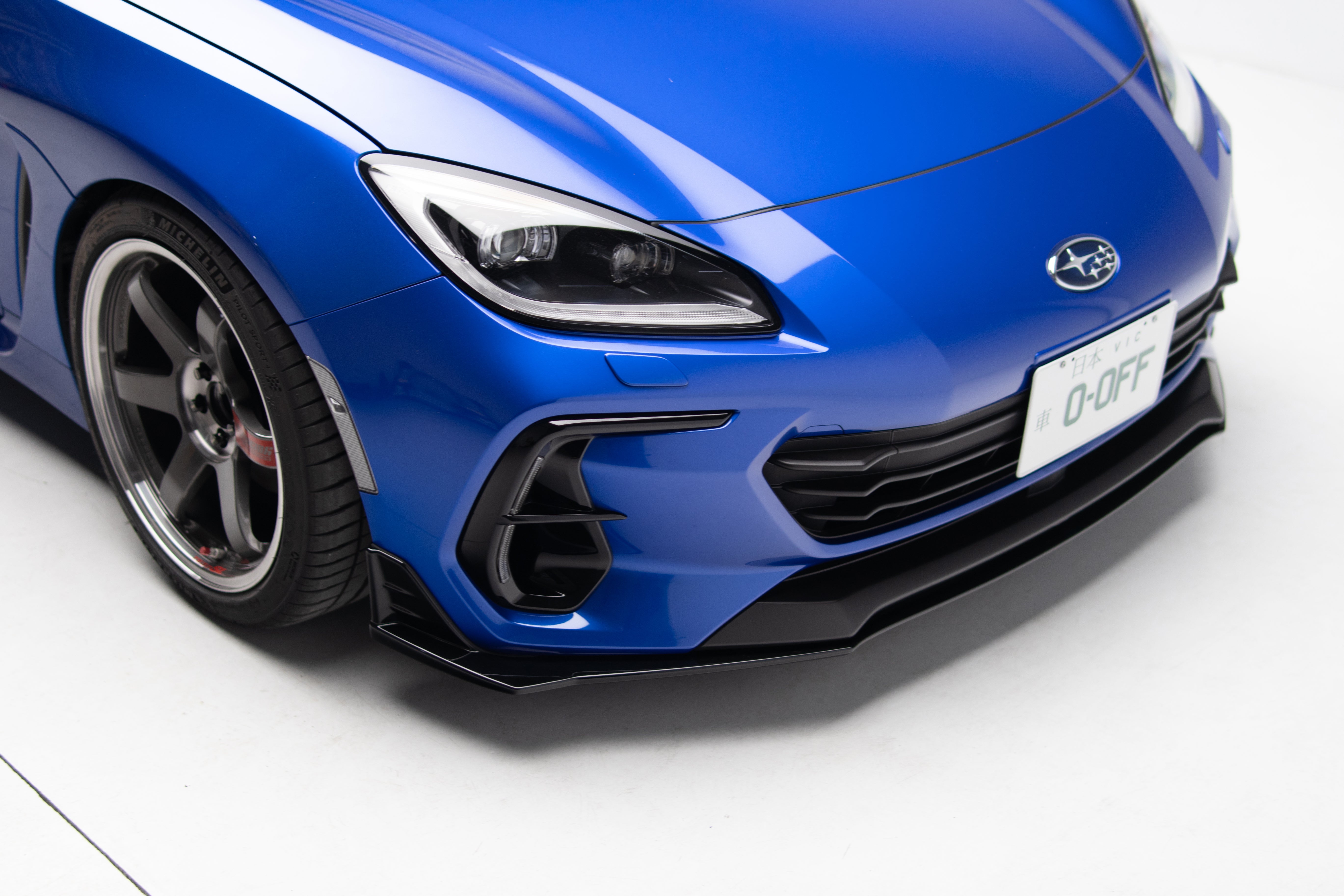 Zero Offset  STI Style Front Lip for Subaru BRZ (ZD8) 22+ - MODE Auto Concepts