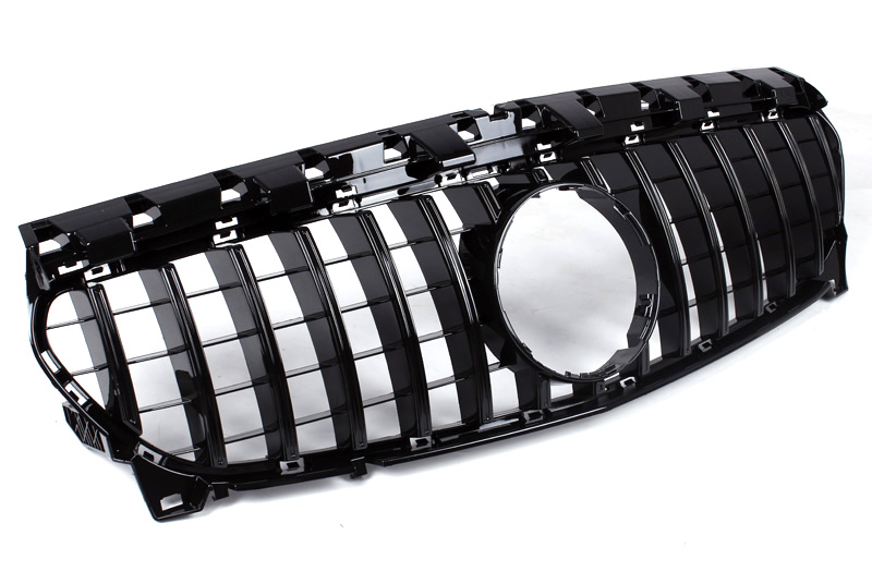 Zero Offset  AMG Panamericana Style Grille for Mercedes CLA Class C117 / X117 14-19 - Black - MODE Auto Concepts