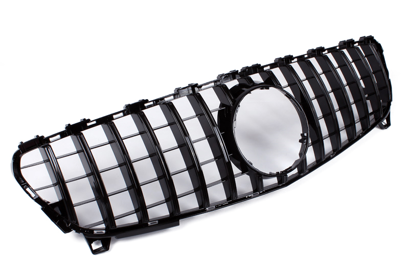 Zero Offset  AMG Panamericana Style Grille for Mercedes A Class W176 16-18 - Black - MODE Auto Concepts