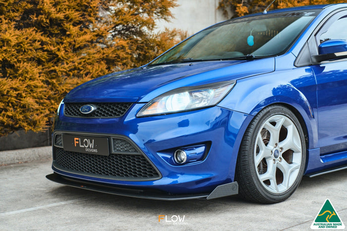 FLOW Designs V3 Front Splitter for Ford Focus XR5 Turbo - MODE Auto Concepts