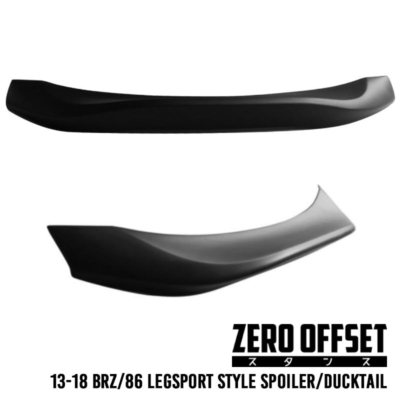 Zero Offset  Legsport Style Spoiler for 12-21 Toyota 86 (ZN6)/Subaru BRZ (ZC6) - MODE Auto Concepts