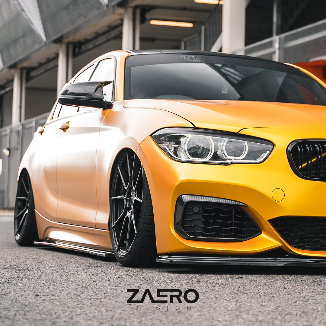 Zaero Designs  EVO-1 Side Splitter for BMW 1 Series F20 (LCI) 16-19 - MODE Auto Concepts