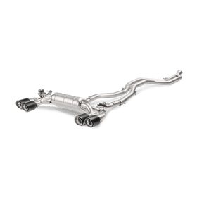 Akrapovic Evolution Line (Titanium) w Carbon Tailpipes suits BMW M2 F87 - MODE Auto Concepts