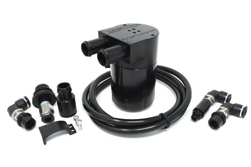N54 Vacuum Side Oil Catch Can Kit - Burger Motorsports 