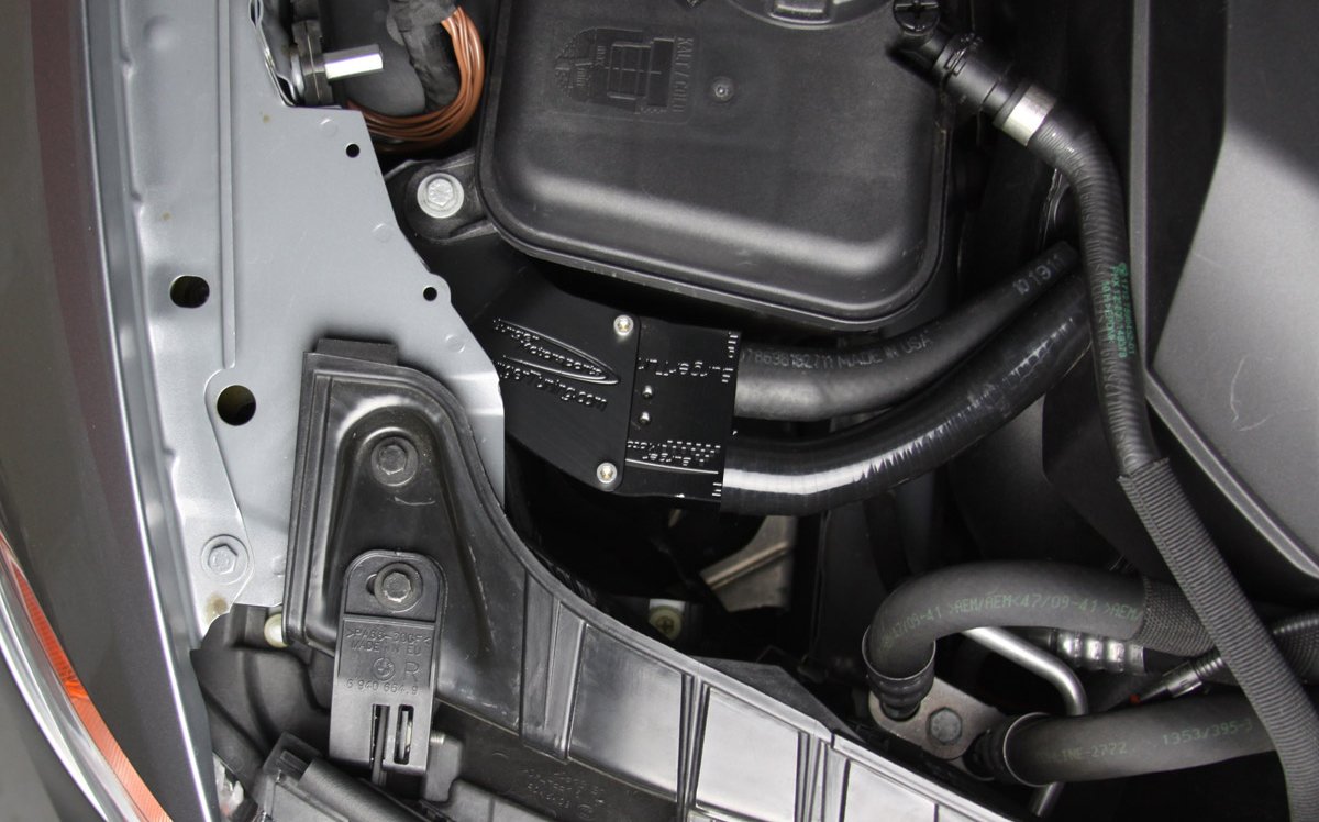 Burger Motorsports Turbo Double Baffle Oil Catch Can for E Chassis N55 BMW - MODE Auto Concepts