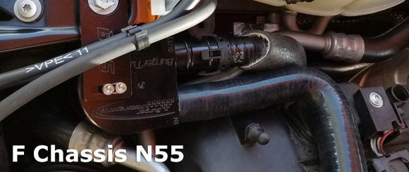 Burger Motorsports Turbo Double Baffle Oil Catch Can for M135i F20 M235i F22 335i F30 435i F32 N55 BMW - MODE Auto Concepts