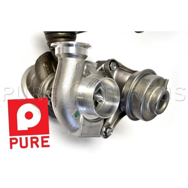 Pure Turbos Stage 2 Turbo Upgrade 450-600whp suit BMW N54 135i 335i - MODE Auto Concepts