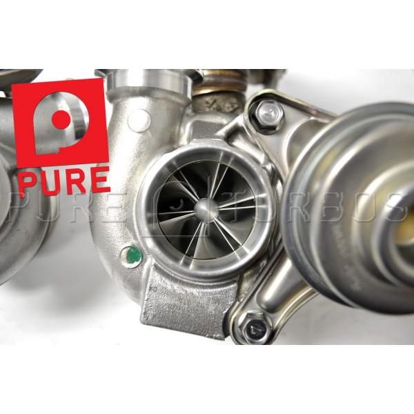 Pure Turbos Stage 2 Turbo Upgrade 450-600whp suit BMW N54 135i 335i - MODE Auto Concepts