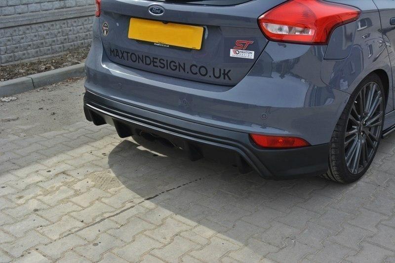 Maxton Design Front Ford Focus Mk 3 ST Rear Diffuser (Facelift) - MODE Auto Concepts