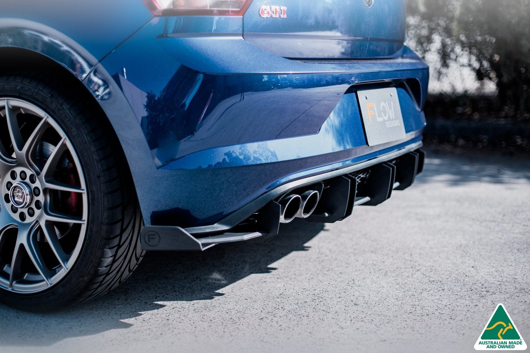 AW Polo GTI Flow-Lock Rear Diffuser - MODE Auto Concepts