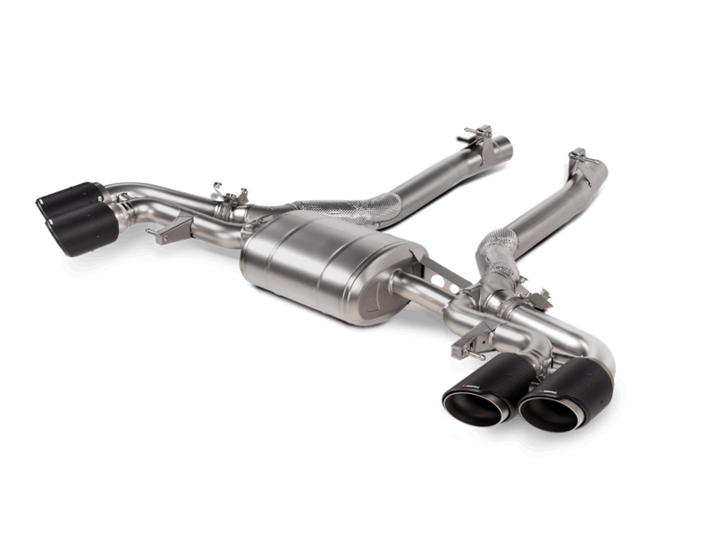 Akrapovic Exhaust System suit BMW BMW X5M (F95) & X6M (F96) Slip On Line - MODE Auto Concepts