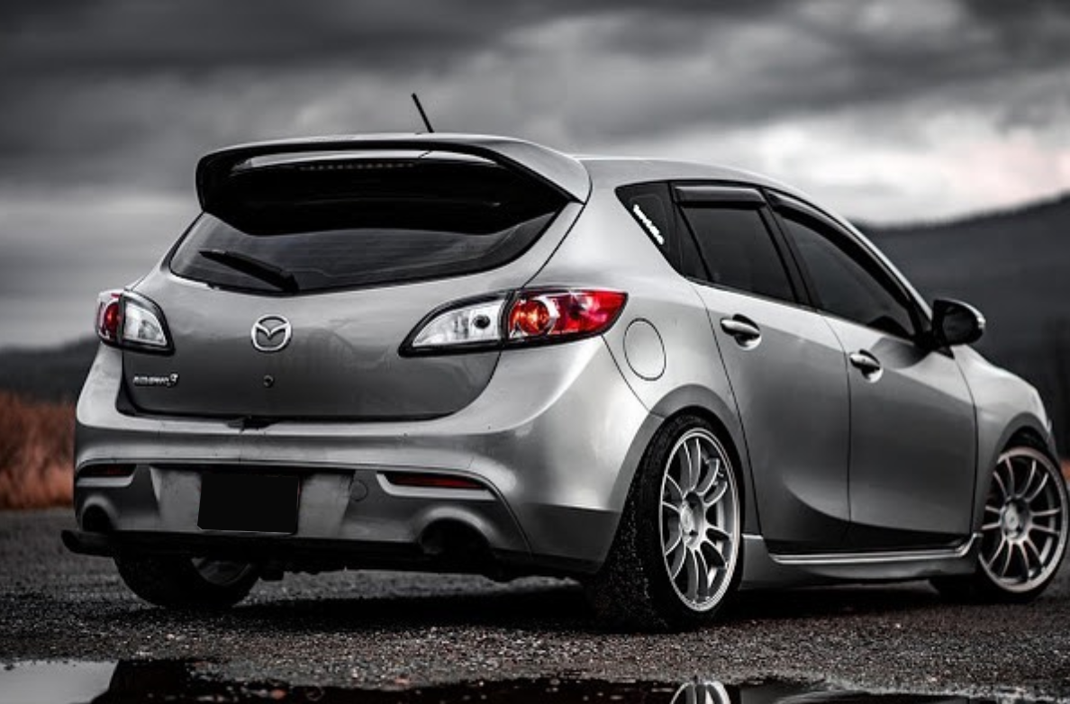 Zero Offset  MPS Style Spoiler for 10-12 Mazda 3 BL - MODE Auto Concepts