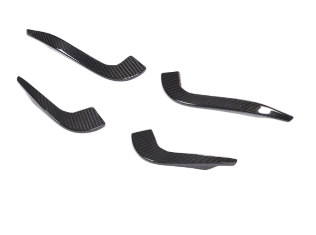 Zero Offset  ZO Exclusive Front Bumper Canards for Audi RS3 17-21 (8V) [SEDAN] (Carbon Fibre) - MODE Auto Concepts