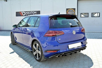 Maxton Design Rear Central Splitters VW Golf Mk7.5 R (Facelift) - MODE Auto Concepts
