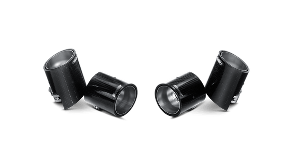 Akrapovic BMW E82 1M Carbon Tail pipe set - MODE Auto Concepts