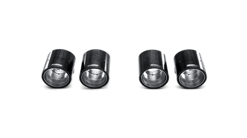 Akrapovic BMW E82 1M Carbon Tail pipe set - MODE Auto Concepts