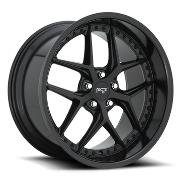 Niche Vice - M226 Satin Black w Gloss Black Lip - MODE Auto Concepts