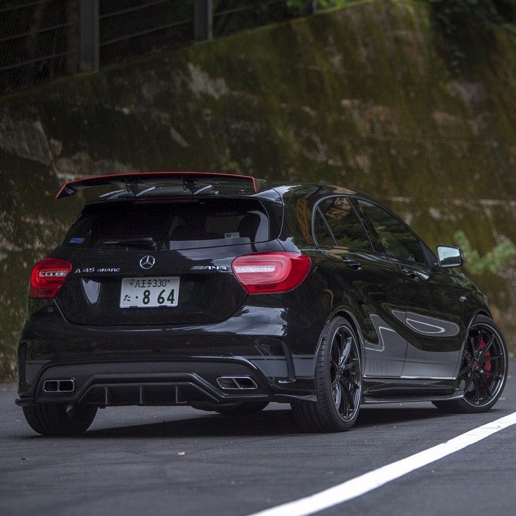 Zero Offset  Varis Style Roof Spoiler Wing Carbon Fibre for Mercedes Benz A Class W176 PFL - MODE Auto Concepts