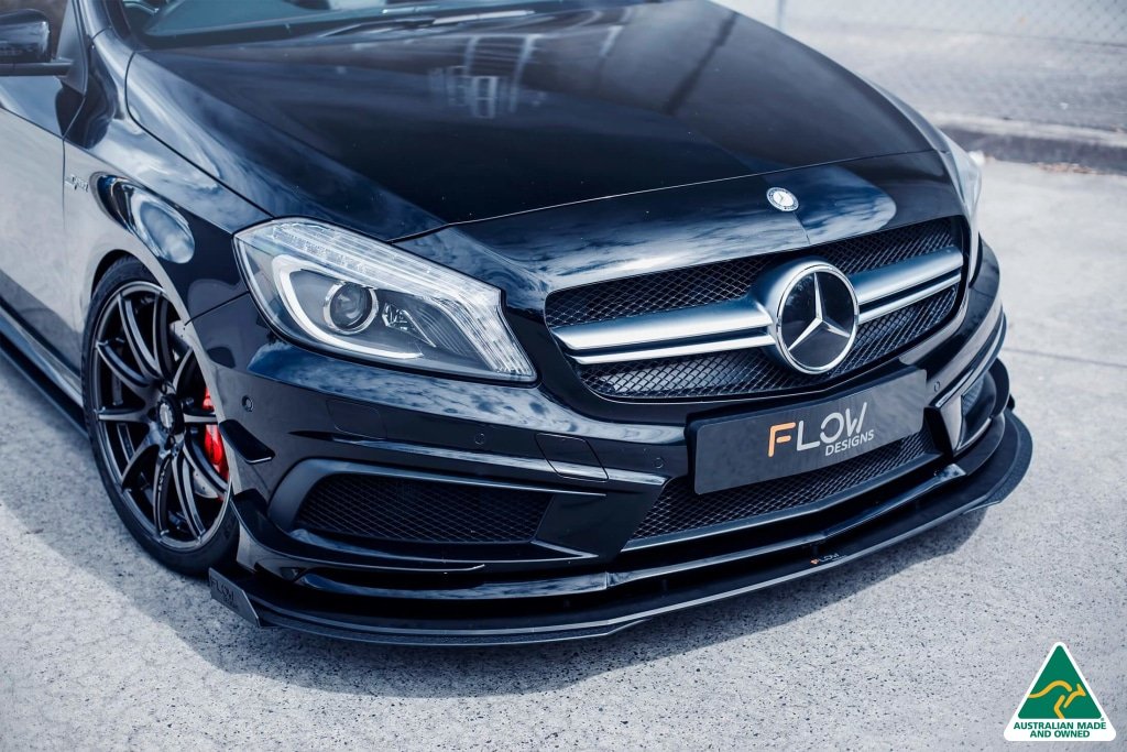 A45 AMG W176 (PFL) Full Lip Splitter Set - MODE Auto Concepts