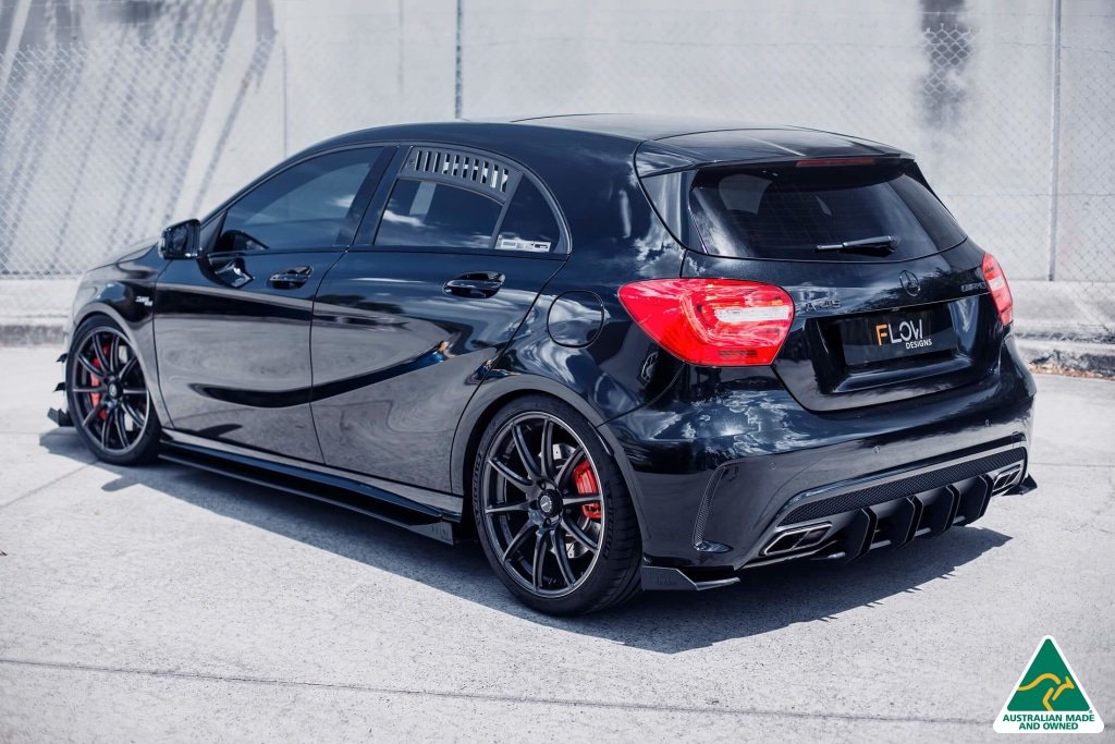 A45 AMG W176 (PFL) Flow-Lock Rear Diffuser - MODE Auto Concepts