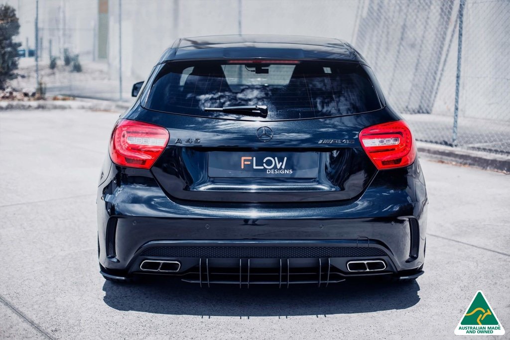 A45 AMG W176 (PFL) Flow-Lock Rear Diffuser - MODE Auto Concepts