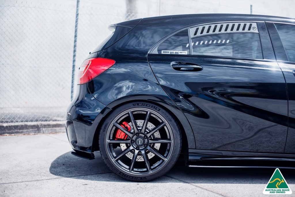 A45 AMG W176 (PFL) Full Lip Splitter Set - MODE Auto Concepts