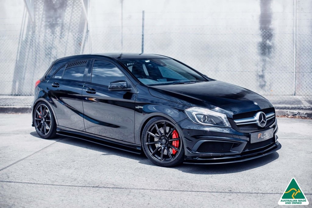 A45 AMG W176 (PFL) Front Lip Splitter - MODE Auto Concepts