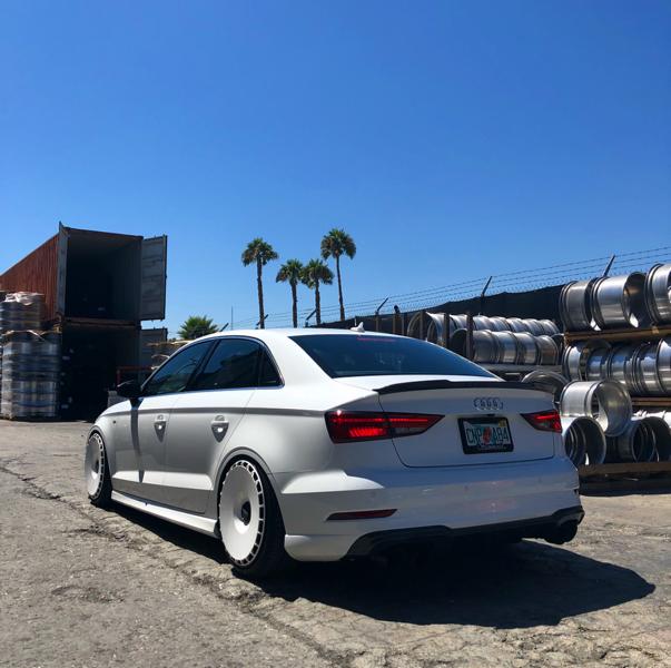 Rotiform 19" AeroDisc White (Suit LAS-R, BUC-M, RSE) - MODE Auto Concepts