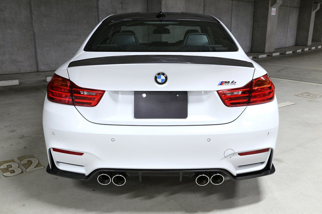 Carbone Collection 3D Rear Diffuser suits BMW M3/M4 2014-2017 (F80/F82/F83) - MODE Auto Concepts