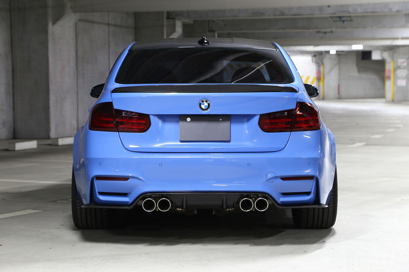 Carbone Collection 3D Rear Diffuser suits BMW M3/M4 2014-2017 (F80/F82/F83) - MODE Auto Concepts