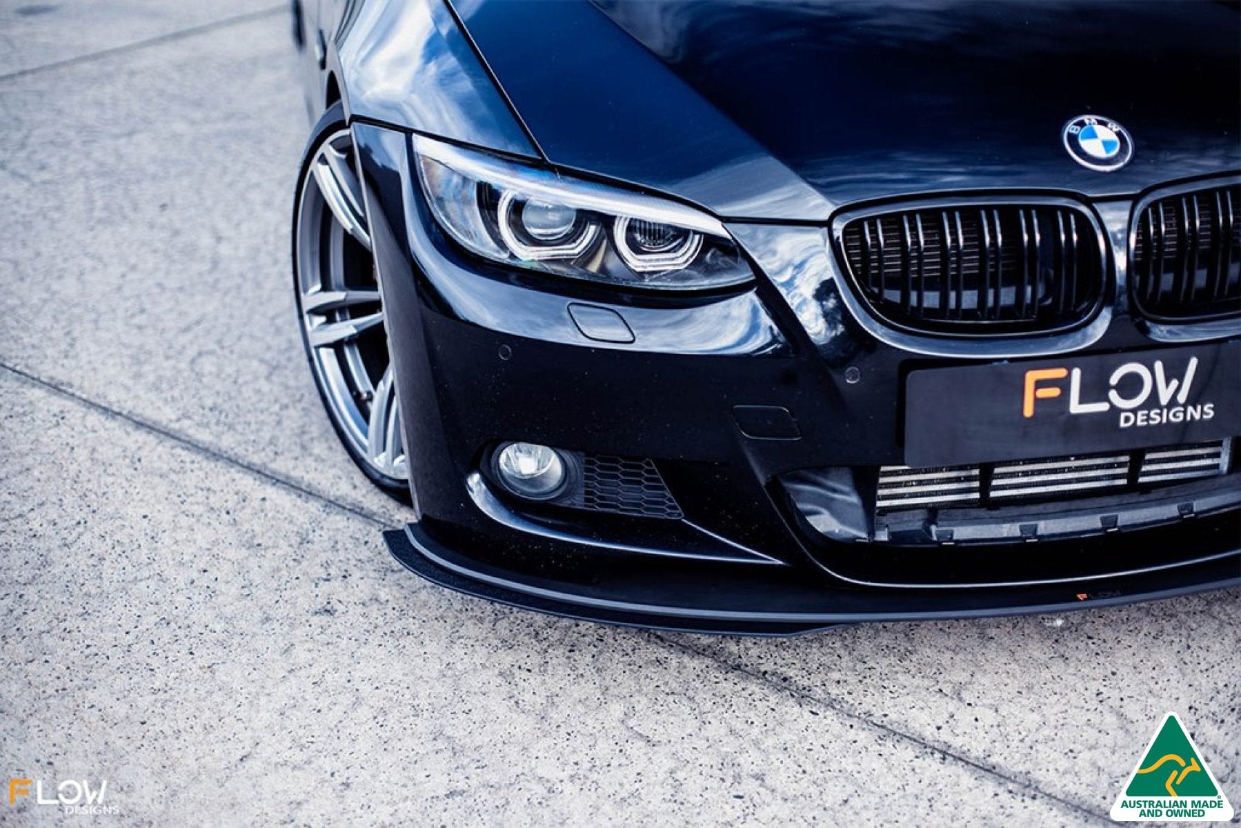 E92 M Sport Front Lip Splitter Extensions (Pair) - MODE Auto Concepts