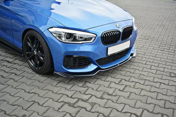 Maxton Design BMW 1M F20 (Facelift) Front Splitter Lip V2 - MODE Auto Concepts