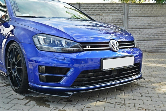 Maxton Design Front Splitter VW Golf Mk7 R Ver2 (Prefacelift) Front Lip - MODE Auto Concepts