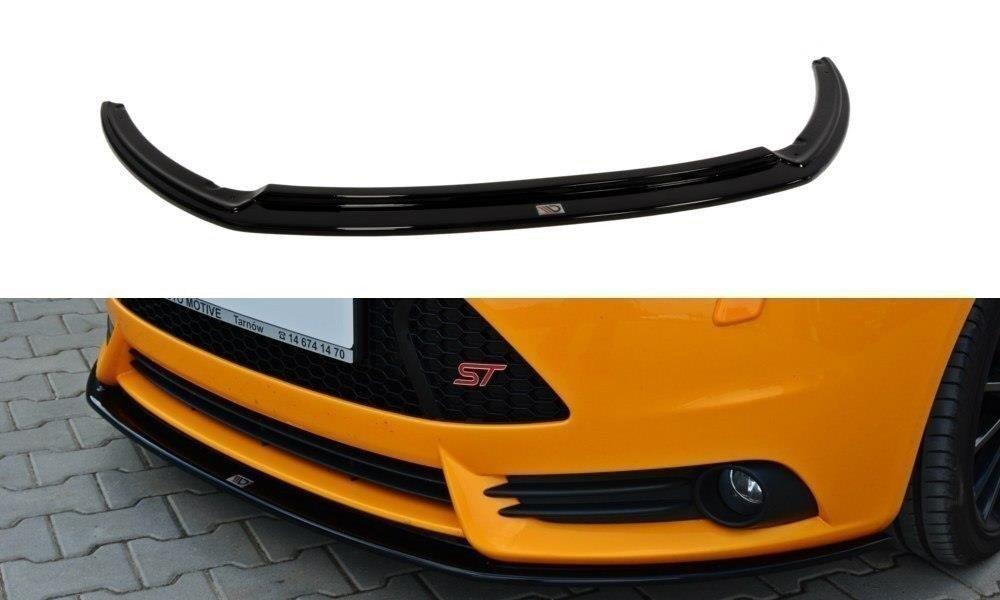 Maxton Design Front Ford Focus Mk 3 ST Prefacelift Front Splitter Lip - MODE Auto Concepts