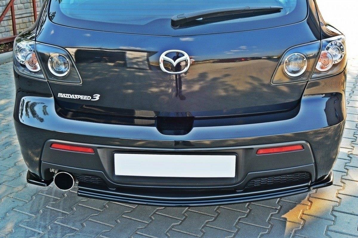 Maxton Design Rear Sides Splitter Mazda 3 MPS BK - MODE Auto Concepts