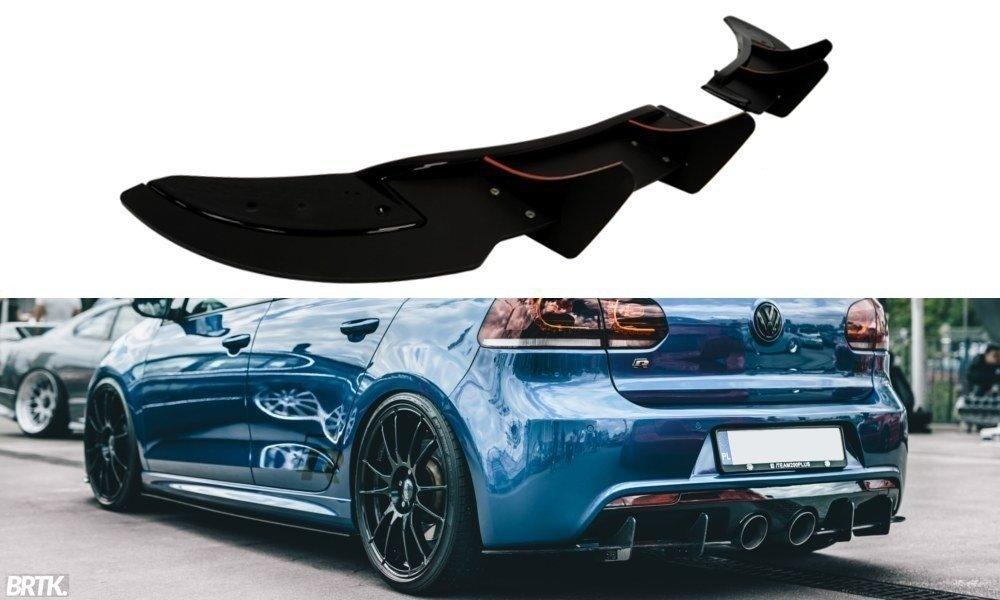 Maxton Design VW Golf Mk6 R Rear Diffuser - MODE Auto Concepts