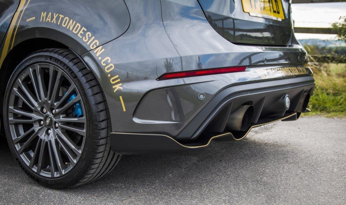 Maxton Design Ford Focus 3 RS 'Aero' Central Rear Splitters - MODE Auto Concepts