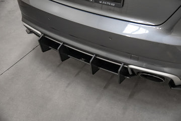 Maxton Design Racing Durability Rear Diffuser V2 Audi RS3 8VA Sportback - MODE Auto Concepts