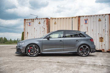 Maxton Design Racing Durability Side Skirts + Flaps Audi RS3 8VA Sportback - MODE Auto Concepts