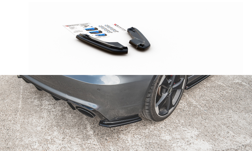 Maxton Design Rear Side Splitters Audi RS3 8VA Sportback - MODE Auto Concepts