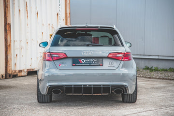Maxton Design Rear Diffuser v2 Valance Audi RS3 8VA Sportback - MODE Auto Concepts