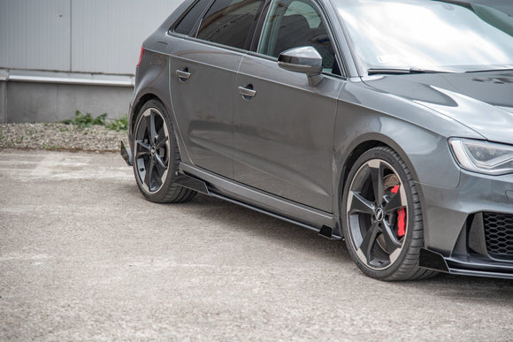 Maxton Design Racing  Side Flaps Audi RS3 8VA Sportback - MODE Auto Concepts