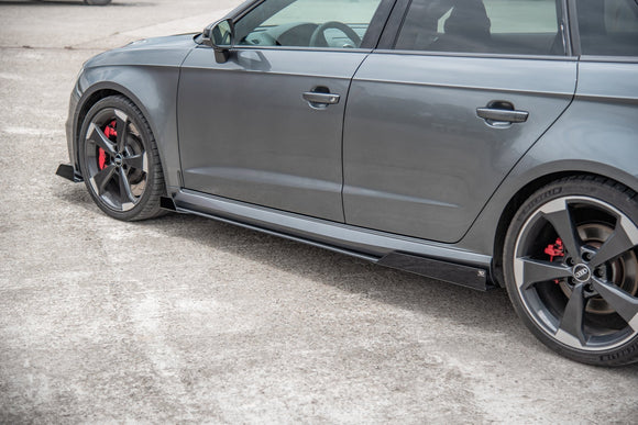 Maxton Design Racing  Side Flaps Audi RS3 8VA Sportback - MODE Auto Concepts