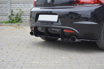 Maxton Design VW Scirocco R Rear Diffuser & Rear Side Splitters - MODE Auto Concepts