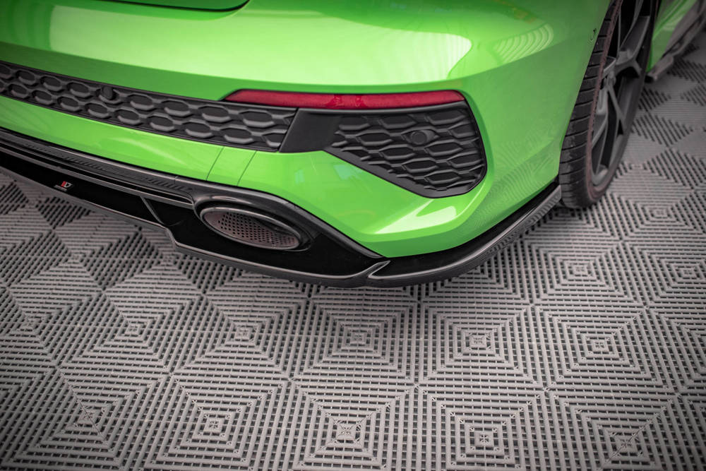 Maxton Design Central Rear Splitter Audi RS3 8Y Sedan - MODE Auto Concepts