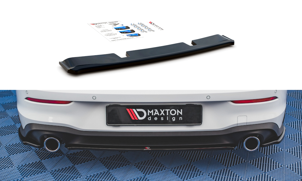 Maxton Design Central Rear Splitter VW Golf Mk8 GTI - MODE Auto Concepts